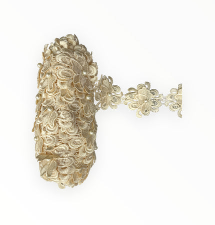Floral Lace Trimmings - Cream