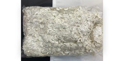 Floral Lace Trimmings Pack - White