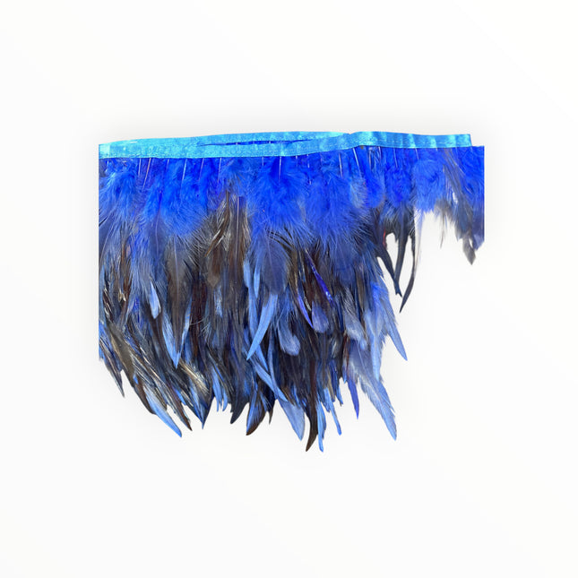 Ostrich Feather Trim - Royal / Navy Blue