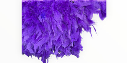 🪶 Dry Feather Trim – Deluxe - Purple