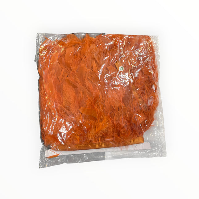 🪶 Dry Feather Trim Deluxe Pack - Orange