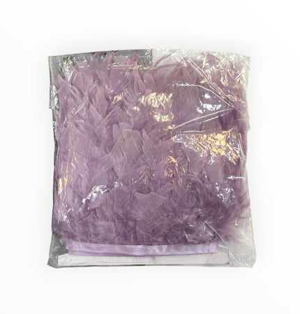 🪶 Dry Feather Trim Deluxe Pack - Light Lilac