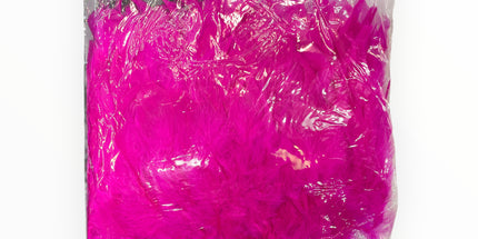 🪶 Dry Feather Trim Deluxe Pack - Fuscia Pink