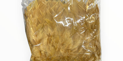 🪶 Dry Feather Trim Deluxe Pack - Goldish / Yellow