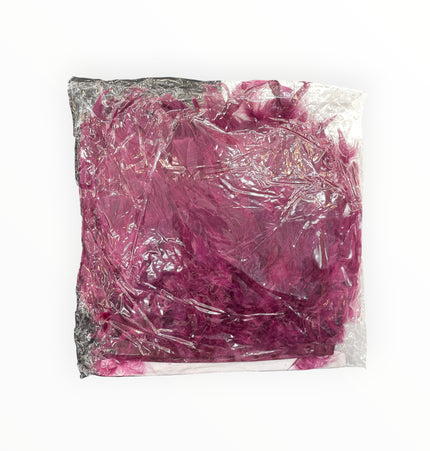 🪶 Dry Feather Trim Deluxe Pack - Plum Purple