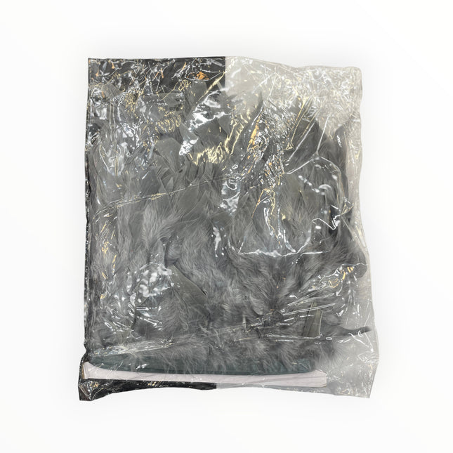 🪶 Dry Feather Trim Deluxe Pack - Gray