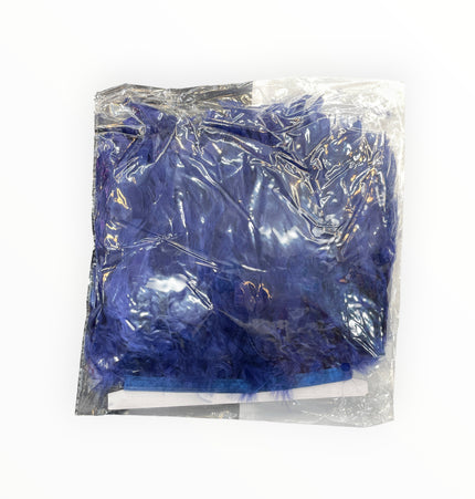 🪶 Dry Feather Trim Deluxe Pack - Navy Blue