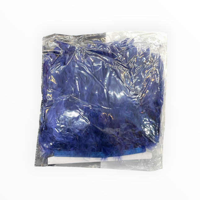 🪶 Dry Feather Trim Deluxe Pack - Navy Blue