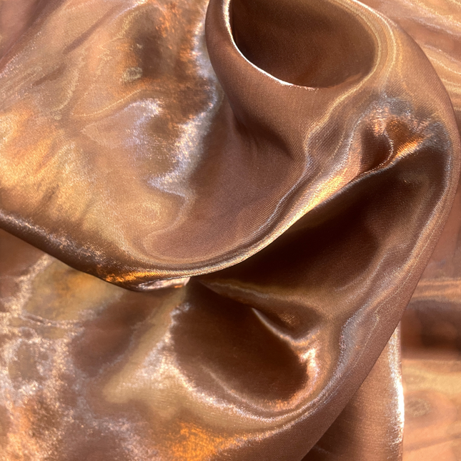 Mikado / Liquid Satin - Dark Brown