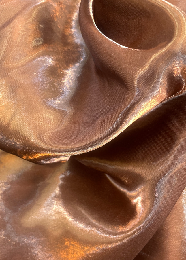 Mikado / Liquid Satin - Dark Brown