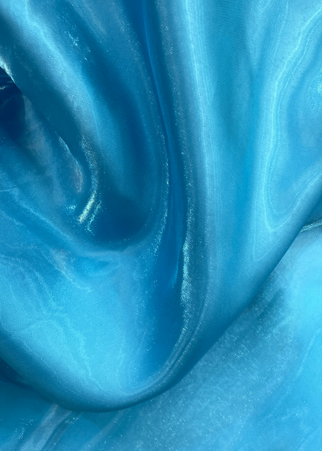 Mikado / Liquid Satin - Sky Blue