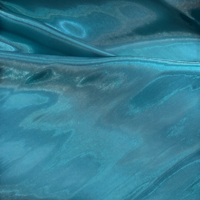 Mikado / Liquid Satin - Teal Blue