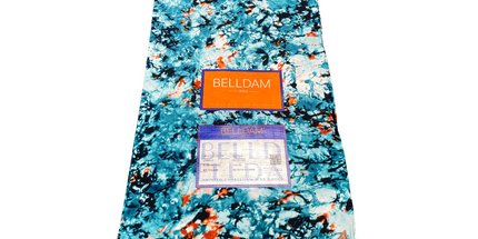 African Print Fabric - 6 Yards - Polycotton