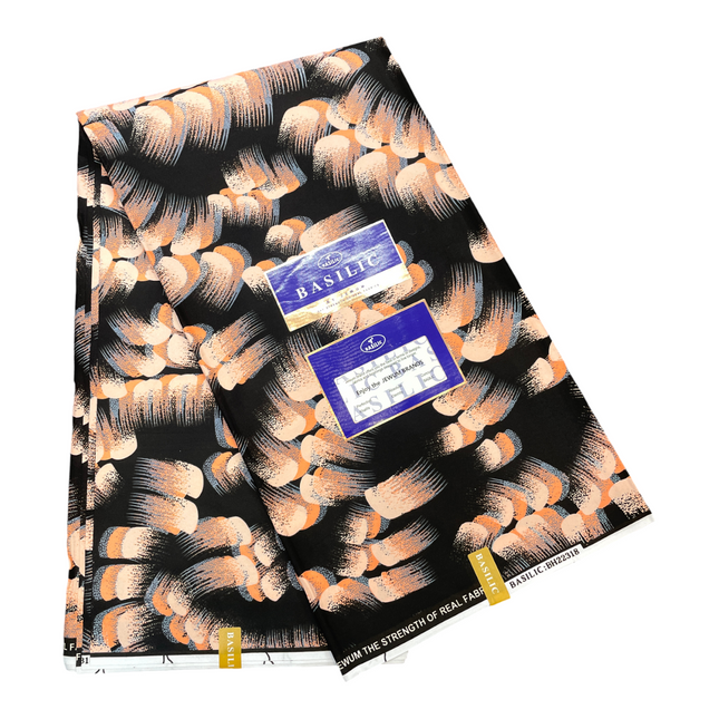 African Print Fabrics - 6 Yards - Polycotton