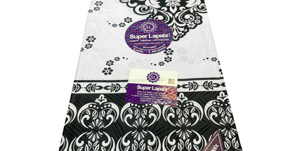 African Print Fabric - 6 Yards - Polycotton