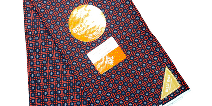 African Print Fabric - 6 Yards - Polycotton