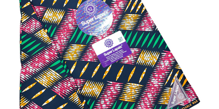 African Print Fabric - 6 Yards - Polycotton