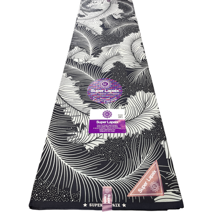 African Print Fabric - 6 Yards - Polycotton