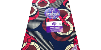 African Print Fabric - 6 Yards - Polycotton