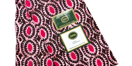 African Print Fabric - 6 Yards - Polycotton