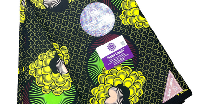 African Print Fabric - 6 Yards - Polycotton