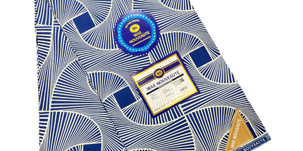 African Print Fabric - 6 Yards - Polycotton