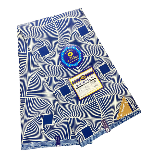 African Print Fabric - 6 Yards - Polycotton