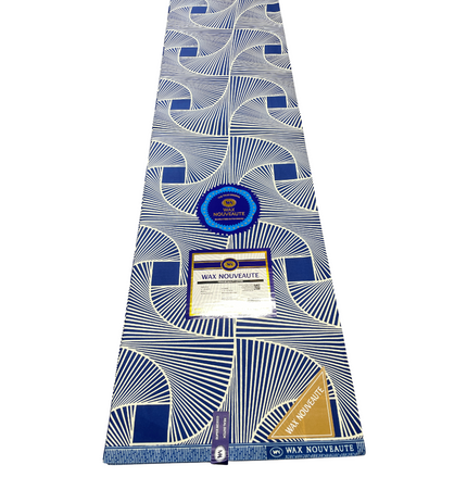 African Print Fabric - 6 Yards - Polycotton