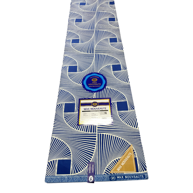 African Print Fabric - 6 Yards - Polycotton