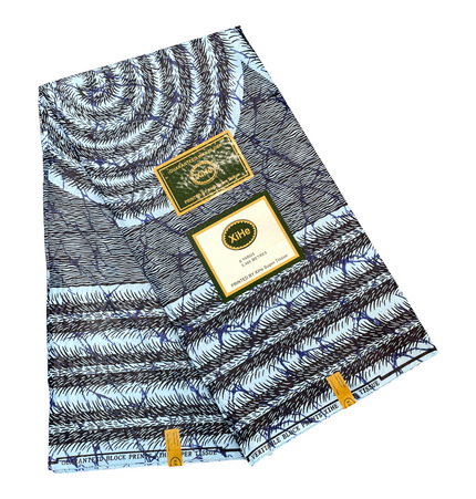 African Print Fabric - 6 Yards - Polycotton