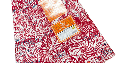 African Print Fabric - 6 Yards - Polycotton