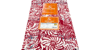 African Print Fabric - 6 Yards - Polycotton