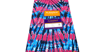 African Print Fabric - 6 Yards - Polycotton