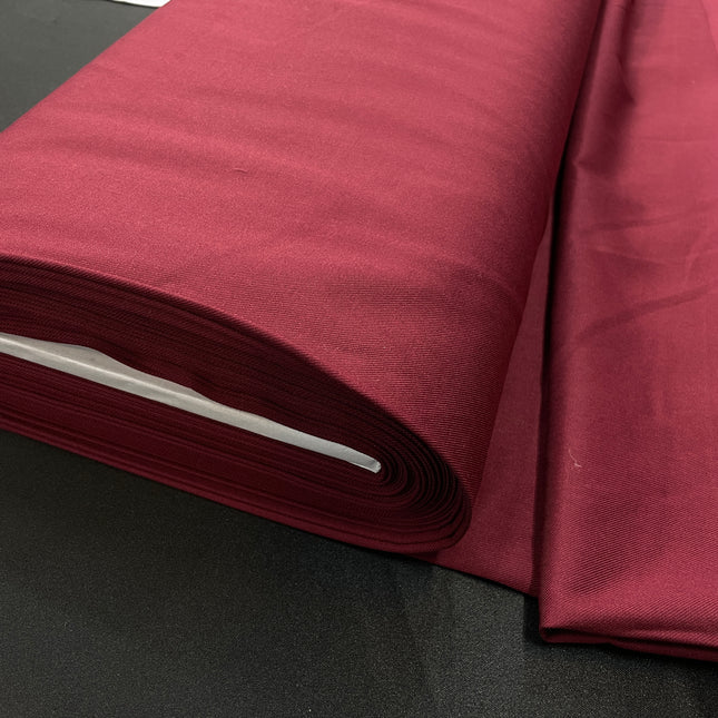 Wool and Cashmere Blend Suiting, Maroon