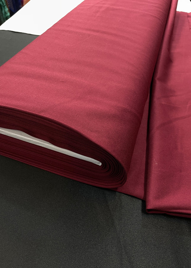 Wool and Cashmere Blend Suiting, Maroon