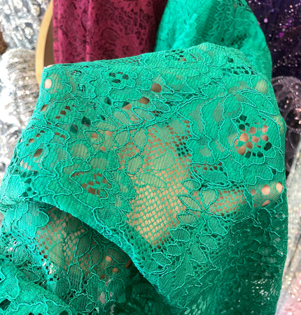 Light Green Chantilly Lace