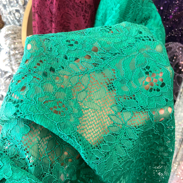 Green Chantilly Lace