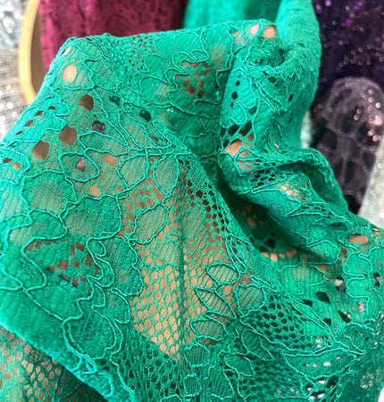 Light Green Chantilly Lace