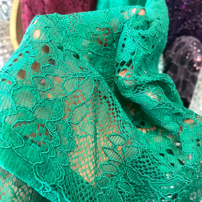 Green Chantilly Lace
