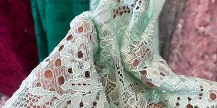Maroon Chantilly Lace