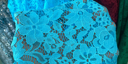 Maroon Chantilly Lace