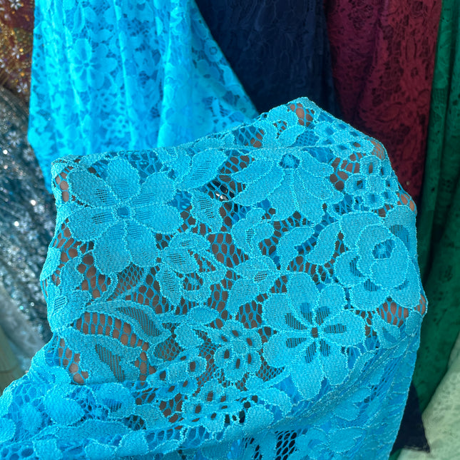 Sky Blue Chantilly Lace