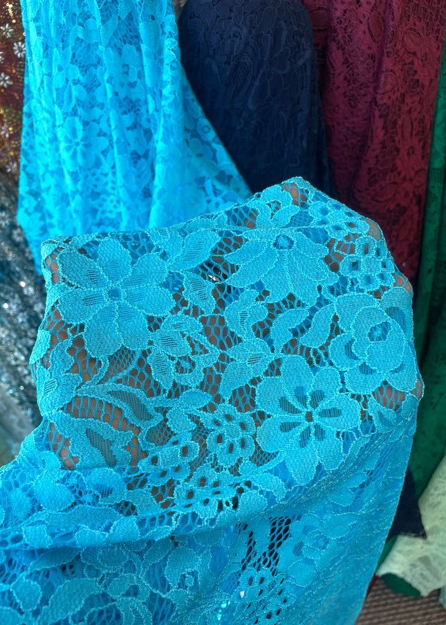 Sky Blue Chantilly Lace