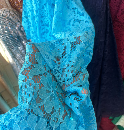 Light Green Chantilly Lace