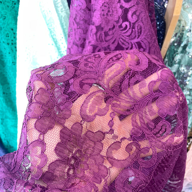 Purple Chantilly Lace