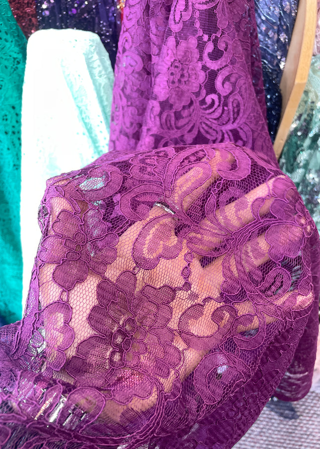 Purple Chantilly Lace