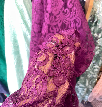 Light Green Chantilly Lace