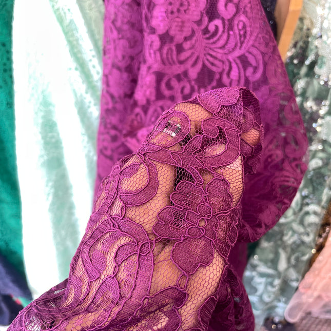 Purple Chantilly Lace