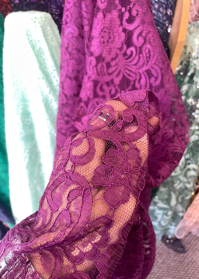 Purple Chantilly Lace