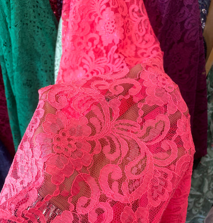 Light Green Chantilly Lace